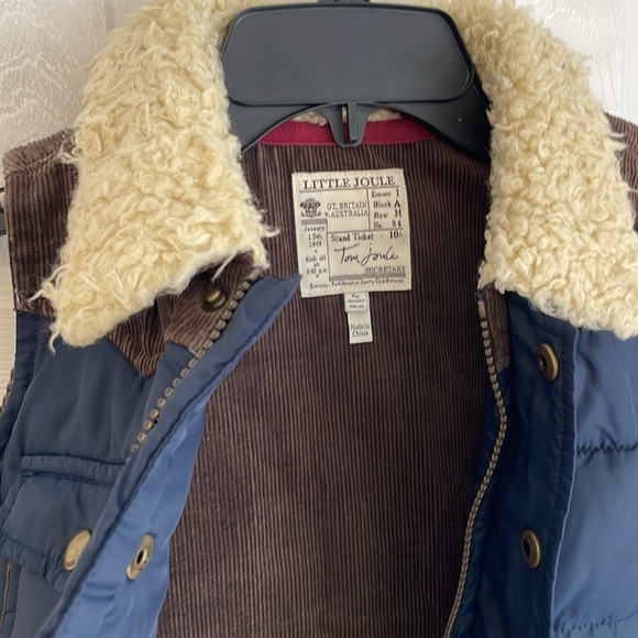Little Joule Boys Down Puffer Vest - Picture 8 of 10